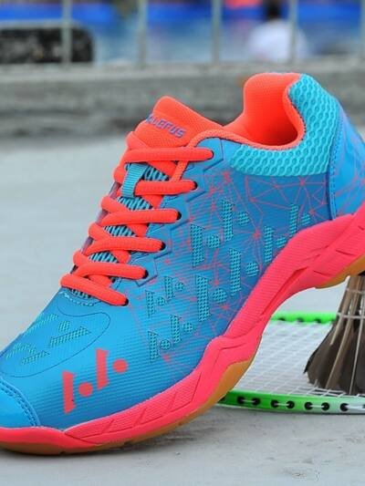 Men's Training Non-slip Shock Absorption Badminton Shoes