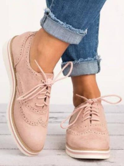 Retro British-style Casual Women's Shoes