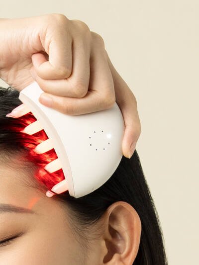 Electric Moon Comb Jade Scalp Massage Hair Comb