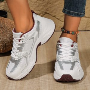 Versatile Mesh Casual Sneakers For Women