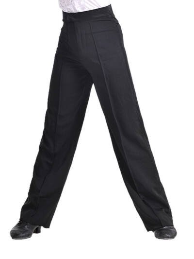 Mens Adult Latin Dance Pants Standard Modern Dance Pants Practice Wear For Adults And Children