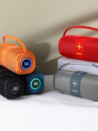 Stylish Minimalist Design Wireless Portable Bluetooth Speaker