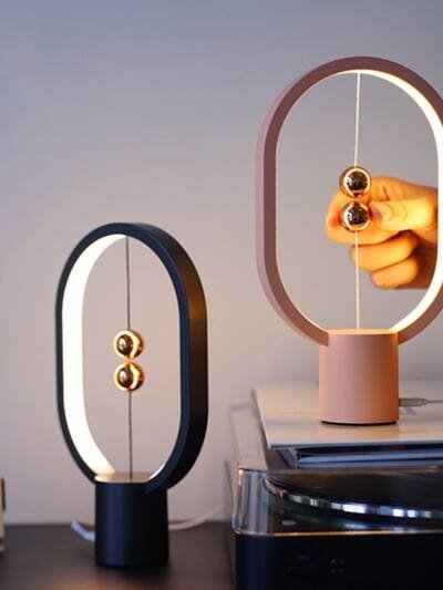 Mini Smart Magnetic Switch USB Suspended LED Bedroom Bedside Atmosphere Table Lamp