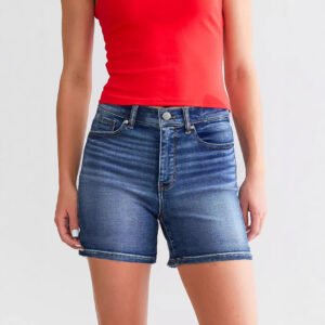 Womens Casual Stretchy Skinny Shorts
