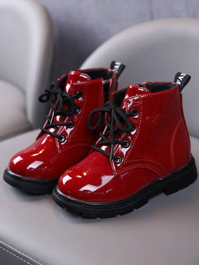 Boys' Fashion Children's Canvas Boots