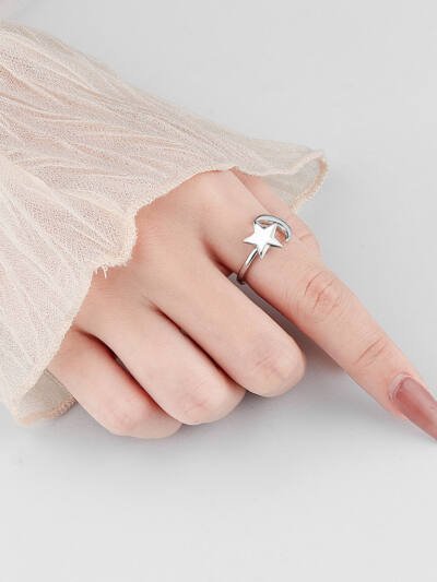 S925 Sterling Silver New Style XINGX Spinning Ring Female