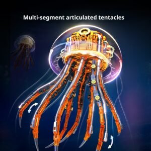Mechanical Jellyfish With Light Boys' Educational Assembly Toys