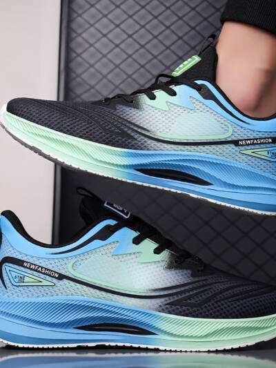 Summer New Fly Woven Mesh Breathable Lightweight And Thin Type Casual Men's Shoes