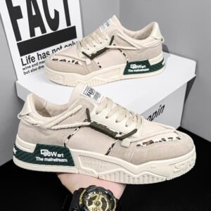 Fashion Casual Thick-soled Canvas Sneakers Sports Sneakers For Men