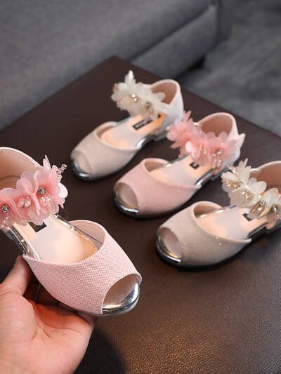 Flower Fish Mouth Summer Children's Sandals