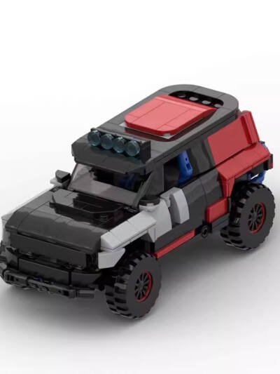 Domestic Building Blocks MOC-91256 Off-road Vehicle Model Assembled Blocks Educational Toys