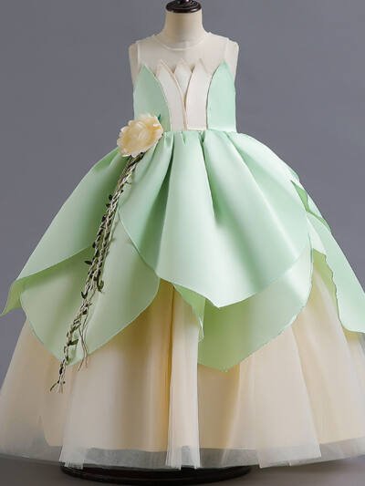 Prince Princess Dress Halloween Tiana Girl