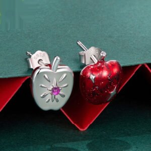 Winter Lucky Asymmetric Stud Earrings