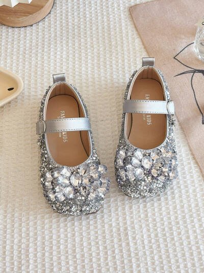 Girls' Glass Light Diamond Shoes Performance