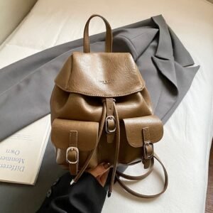 Korean-style Fashionable Streetwear Travel Backpack For Students