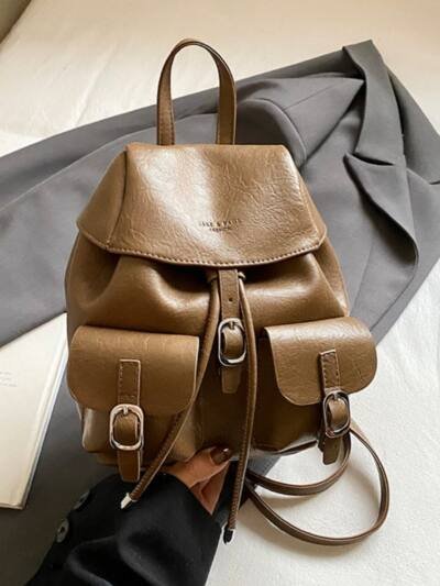 Korean-style Fashionable Streetwear Travel Backpack For Students