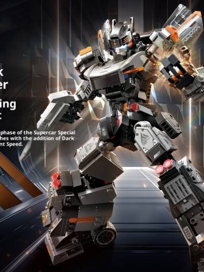 Silver Streamer God Of War Super Trotter Team Assembly Model