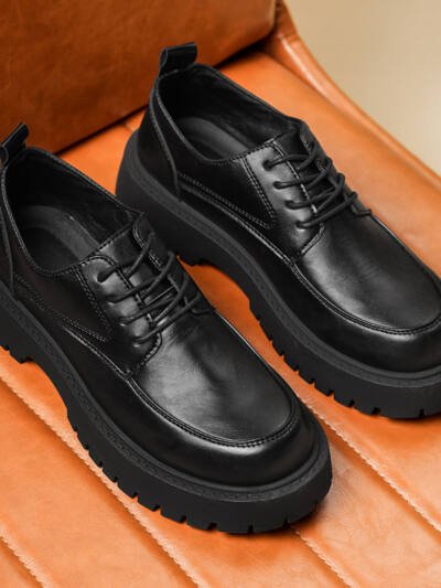 Mens Business Dress Soft Leather Shoes