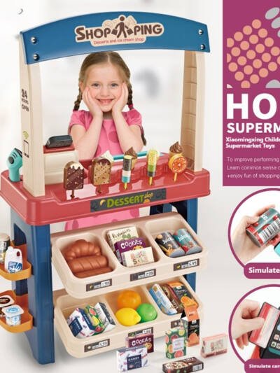 Luxury Ice Cream Supermarket Combination Suit Toys