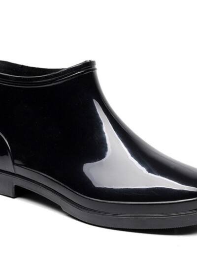Men's Short Tube Plus Size Low-top Non-slip Rain Boots
