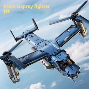 Osprey Large Transport Helicopter Assembled Building Block Toys