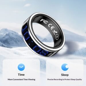 Smart Ring For Step Counting Heart Rate Blood Oxygen And Sleep Tracking
