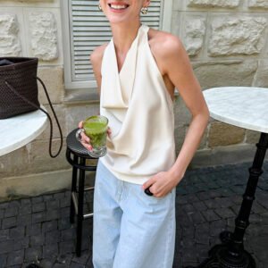 Stylish And Minimalist Sleeveless Top For Women