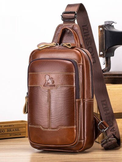 Men's Chest Bag One-shoulder Crossbody Bag
