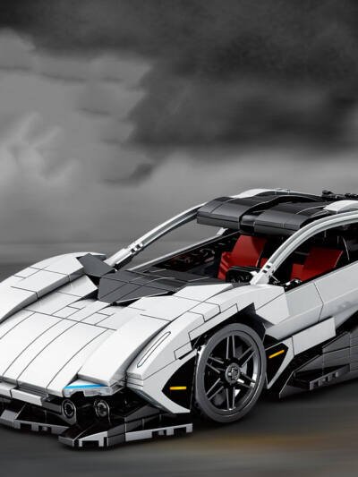 Boys Sports Car Series Building Blocks Educational Children's Toys