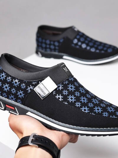 European And American Loafers Casual Shoes Color Flat