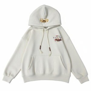 Cute Dachshund Embroidered Hoodie For Women
