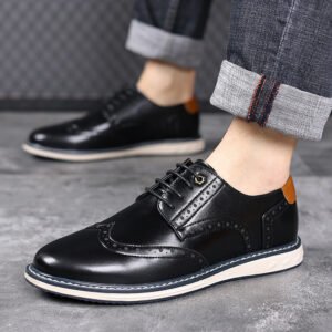 British Mens Business-Casual Leather Shoes