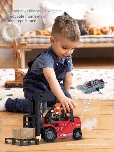 Loader Engineering Vehicle Model Childrens Toy With Spray Feature