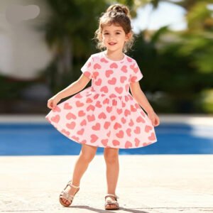 Cute And Sweet Dress For Little Girls