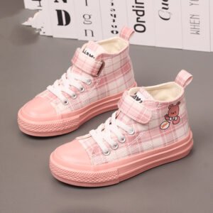 Men's Children's Canvas High-top Casual Shoes