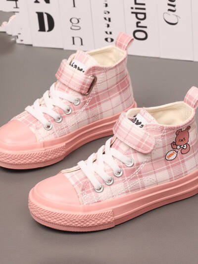 Men's Children's Canvas High-top Casual Shoes