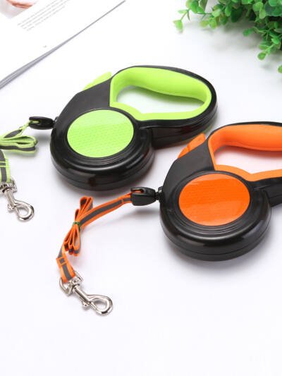 Pet Leashing Device Automatic Retractable Reflective
