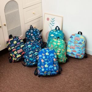 Cartoon Fashion New 3D Printing Children's School Bag