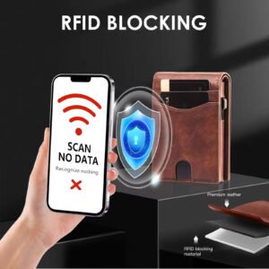 Magnetic Separation Metal Credit Card Case