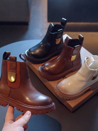 Autumn New British Style Children's Casual Martin Boots