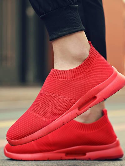 Mens Breathable Mesh Sneakers Trendy And Lightweight