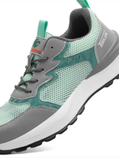 Comfortable And Breathable Large Mesh Plastic Steel Head Anti-smash Work Shoes