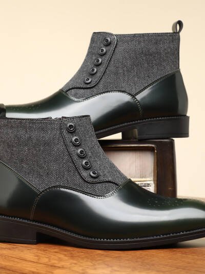 British Style Retro Business Formal Wear Leather Shoes Men's Versatile