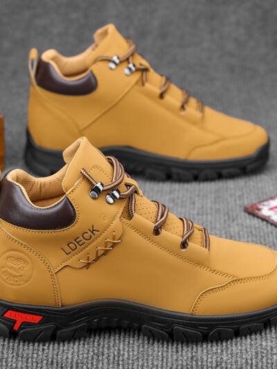 Mens All-Season Durable Stylish Casual Work Shoes