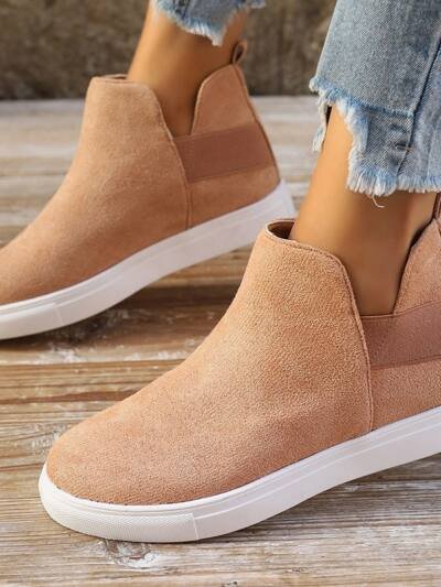 Plus Size Thick Bottom Flat Casual Shoes