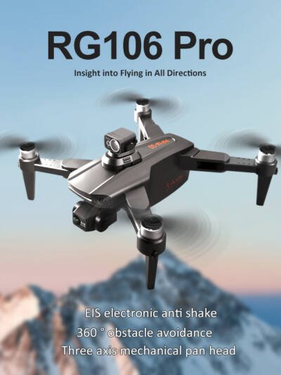 RG106PRO Unmanned Aerial Vehicle Obstacle Avoidance Brushless Three-axis Head