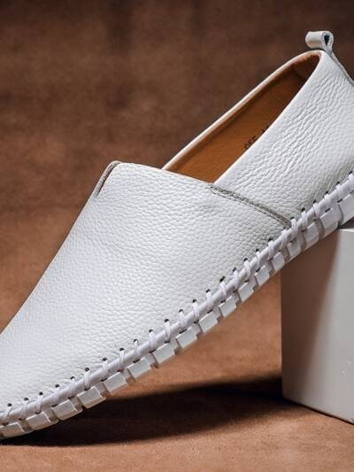 Men's Casual Trendy Slip-on Low-top Breathable Driving Shoes