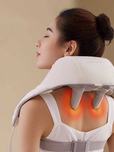Oblique Muscle Shoulder And Neck Massager Clip Kneading Electric