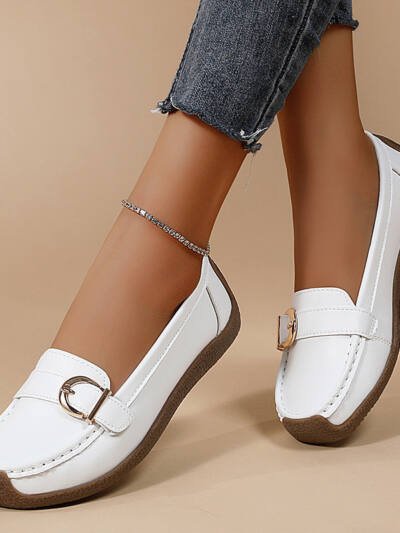 Loafers Casual Women's Soft Bottom Comfortable Flat Shoes