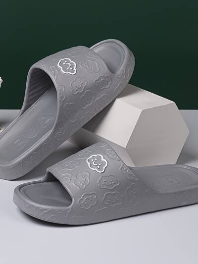 EVA Men's And Women's Beach Sandals Slippers Men's Couple Men's Home Eva Summer Indoor Home Bathroom Non Slip Sandals